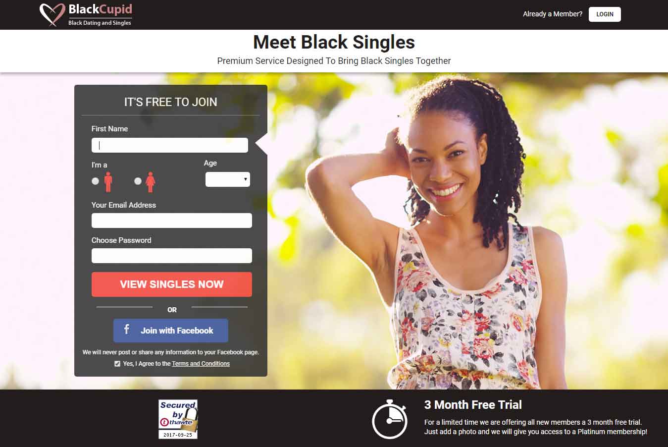 black cupid dating site